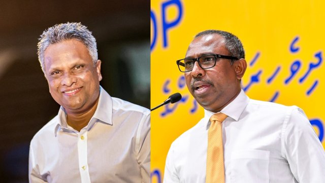 Male' mayor kamah MDP in Adam Azim aai Ali Azim gadhahifumakah