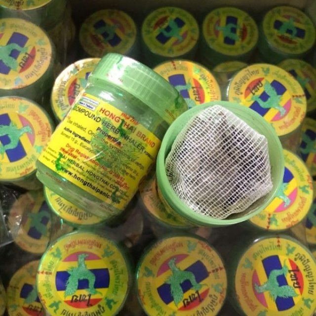 Thailand ge mashooru Herbal inhaler ge batch eh vikkun manaakoffi