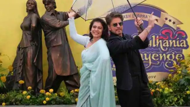 London gai Shahrukh Khan aai Kajol ge monument eh!