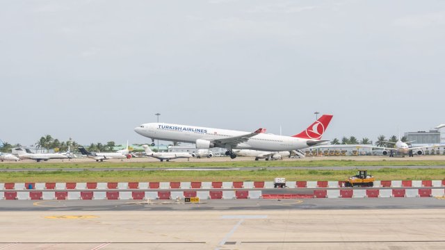 Turkish airlines in raajje ah kuraa dhathuru thah ithuru kuranee