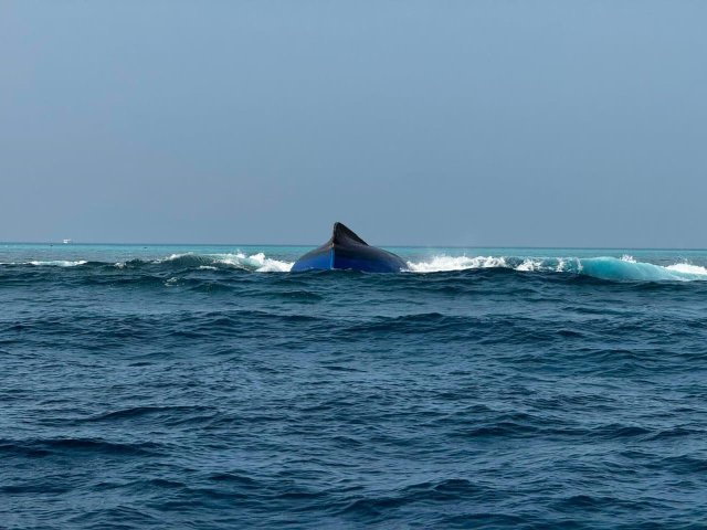 BREAKING: Mudhaa ufulaa boat in gellunu dhivehi meehaa maruvefai ovvaa fenijje