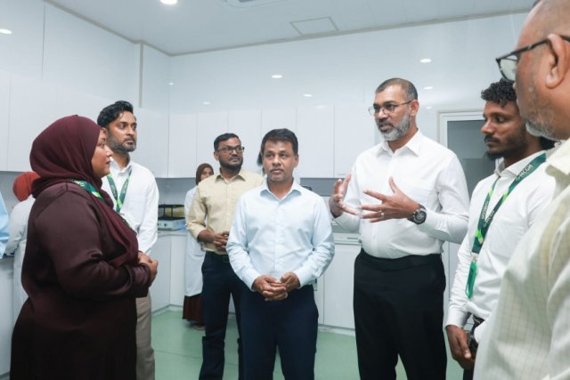 Thalassemia baavaihthah dhenegannan hadhaa DNA Laboratory hulhuvaifi 