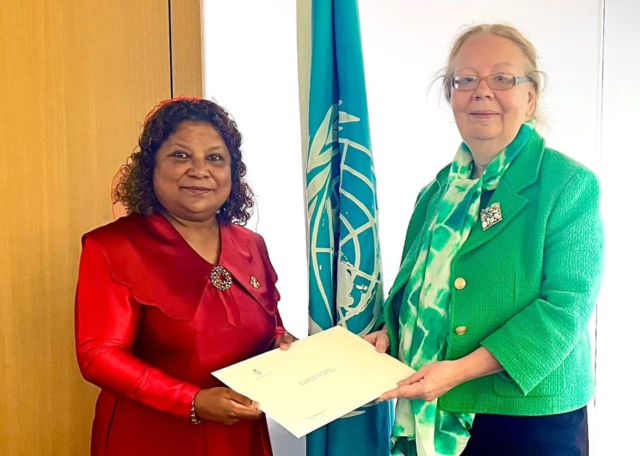 Raees Muizzu unbah jahaifi: Salma ge magaamu iyaadha koffi