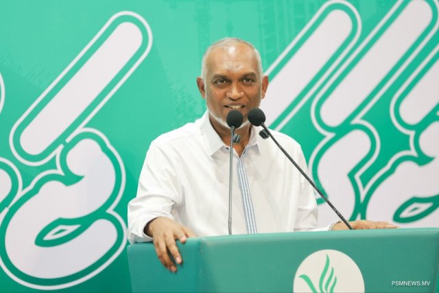 Saajidha UK ah vadaigathee maa kurin hamajehifai oiy dhathureh gai: Raees Muizzu