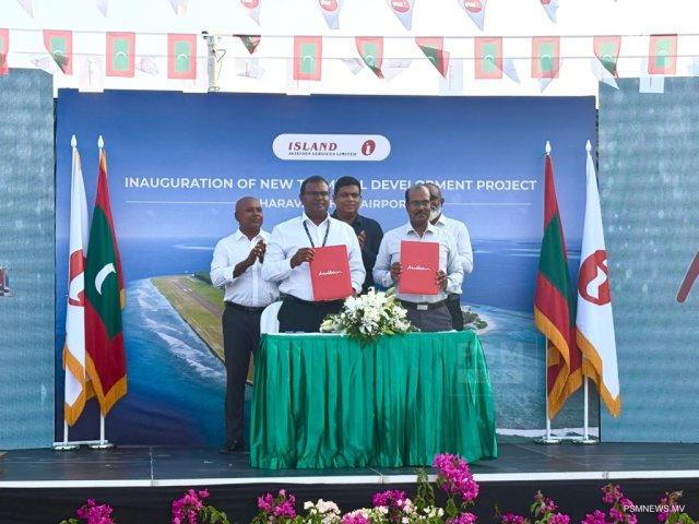 Inthikhaabaa dhimaakoh masaikah feshi kamah buni Dharavandhoo airport ah contractor eh hoadhanee