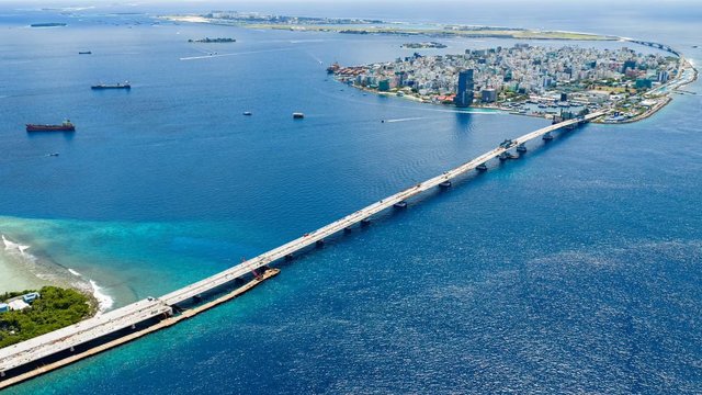 Thilamale bridge mash'roou ge dhashun Male aai vilimale gulhuvaalaifi