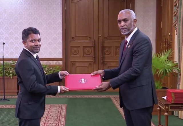 Chief of staff Abdhullah Fayaz ge magaamu Senior Mininster ehge fenvarah mathikoffi