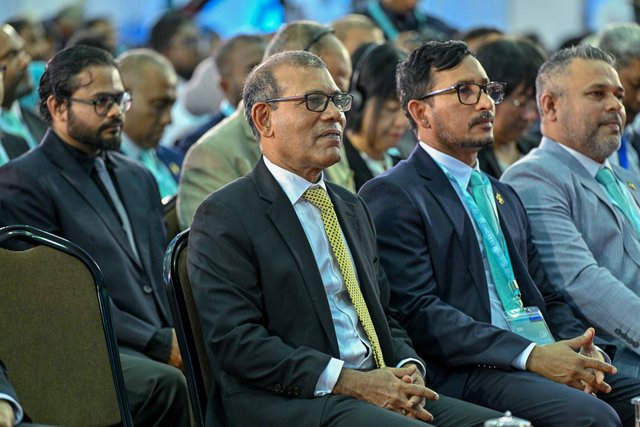 PNC ge congress gai MDP ge chairperson Nasheed baiverivevadaigenfi