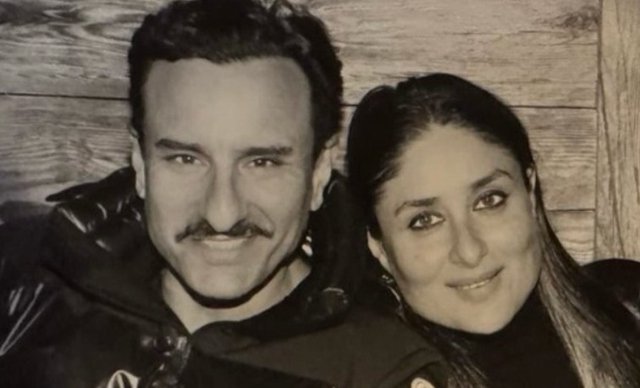 Kaiveneege 14 vana aharee dhuvahu Saif aai Kareena ge aa photo thakeh!