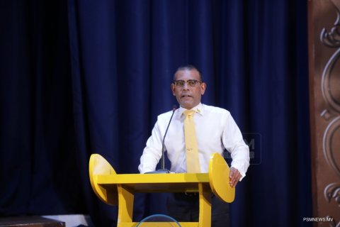 Maadhamaa Raees Nasheed Media aa badhalu kuravvanee