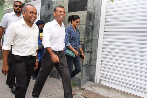 MDP baibai nuvaane kamah Nasheed vidhaalhuvumun Hassan Latheef ge thaaeedhu