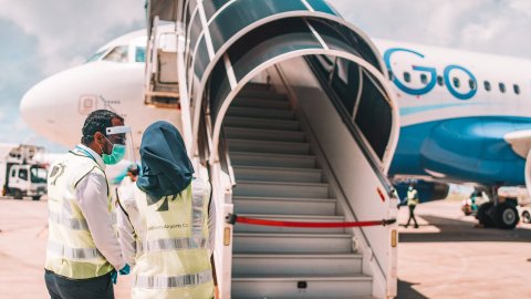 Velana Airport ge emme bodu emergency exercise mi mahuge 16 gai baavvanee