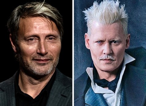 Fantastic beasts gai Johnny Depp ge badhalugai Mads Mikkelsen