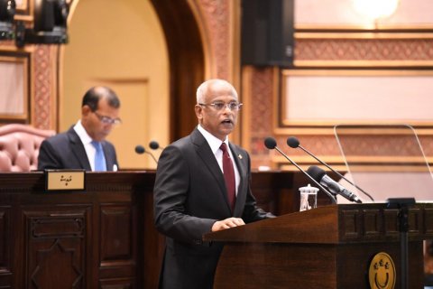 ރައީސް ސޯލިހު 2021 ވަނަ އަހަރުގެ ރިޔާސީ ބަޔާން އިއްވެވުން