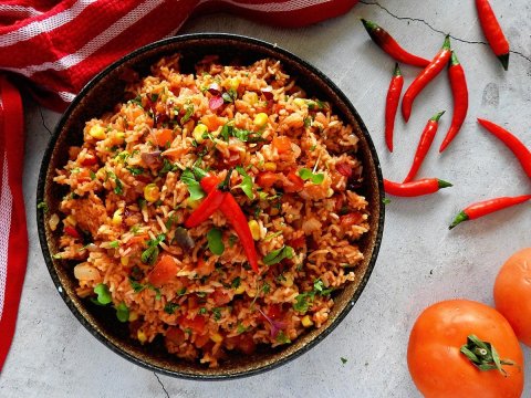 Roadha Malaafaiy: Mexican Red Rice