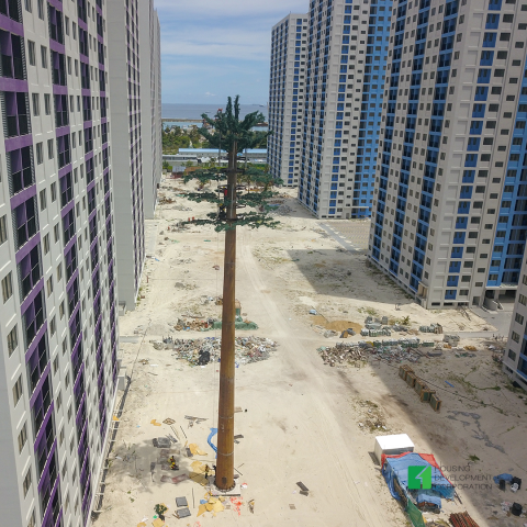 Hiyaa Flat thakugai muaasalaathee tower thakaai rooftop pole haru kuran fashaifi