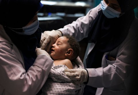 Gaza ge hospital thakah oxygen libun dhathive bali meehunge furaana ah nurakkaavefai
