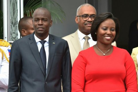 Gaumu bossun liya dheegen nuvaane: Haiti ge kureege first lady 