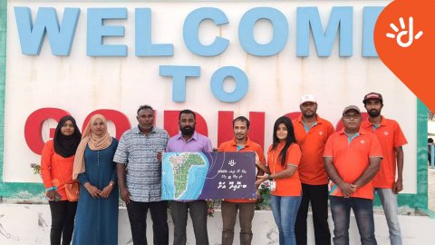 Dhiraagu high speed fiber internet adhi Dhiraagu tv ge khidhumai B. Goidhu ah