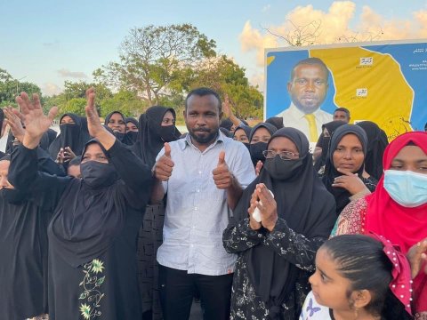 Komandoo by- election MDP ge candidate kaamiyaabu koffi