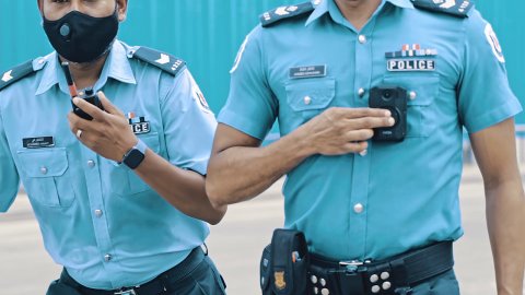 Police in zamaanee technology aa dhimaalah kuraa dhathuru