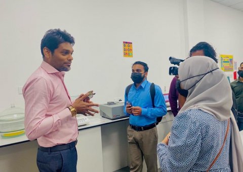 Raajje genna theyo vaguthun test kuran STO in laboratory eh hadhaifi