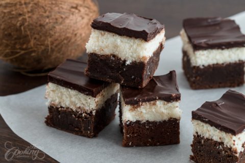 Roadha malaafaiy: Chocolate Coconut Brownies