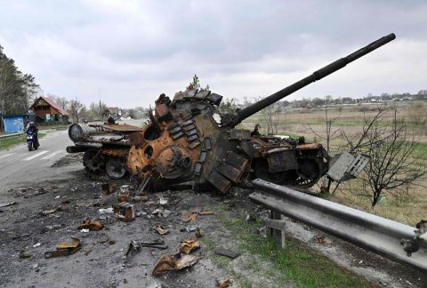 Mihaathanah Russia ge haahakah vure gina tank thah nahthaalaifin: Zelenskyy