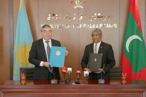 Visa aa nulai dhiveheennah Kazakhstan ah dhathuru kureveyne