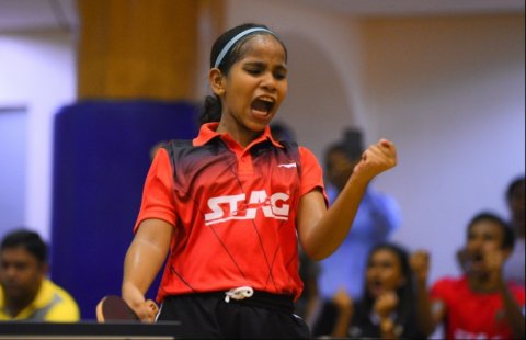 Dheema: Table Tennis ge udharehugai vidhaa aligadha dhivehi tharieh!
