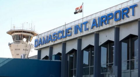 Israel in Damascus ge airport ah hamalaa dheefi