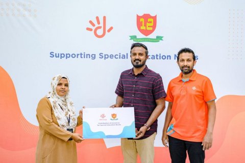 Dhiraagu in Jalaaluhdheen school ge special education unit ah eheetherikan foarukohdheefi