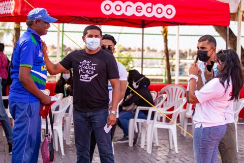 Ooredoo aa gulhigen bidheyseen nah cricket carnival eh bavvanee