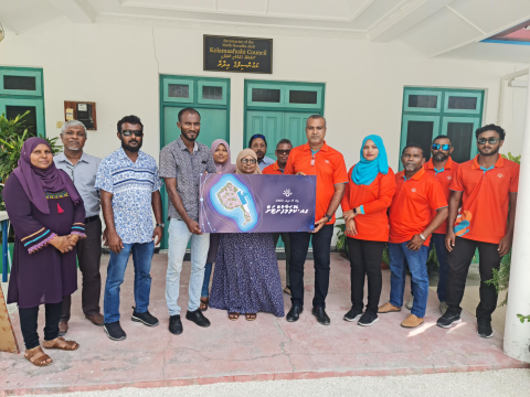 Dhiraagu high speed fiber internet khidhumai Kolamaafuttah