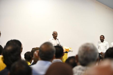 MDP akee ethah baeh ge gurubaanee, vaki meeheh ge party eh noon: Raees