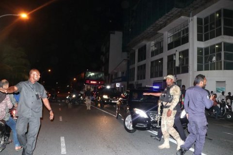 Motorcade hifehehti massalagai commending officer suspend kohfi