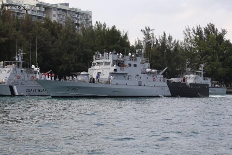 Coast guard ge fleet ah india in hadhiya kuri ulhandhu genesfi