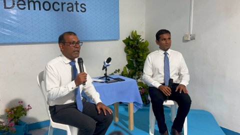 Democrats ah PPM in running mate eh hushahelhumah Nasheed dhauvathu dhehvaifi
