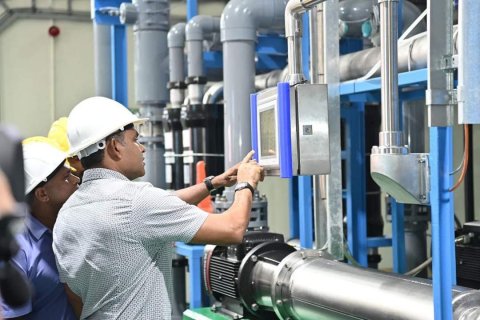 Hulhumale gai 3000 ton ge fen ufehdhey ithuru ro plant eh bahattaaifi