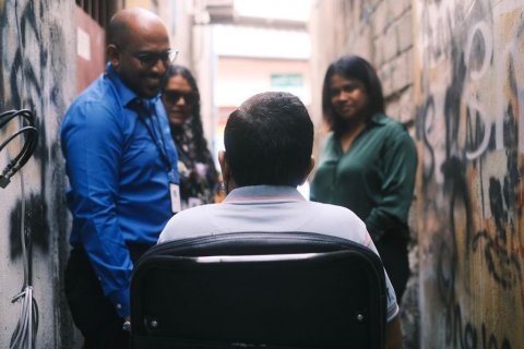 BML in ithuru 30 wheel chair hadhiyaa kurumah nimaifi