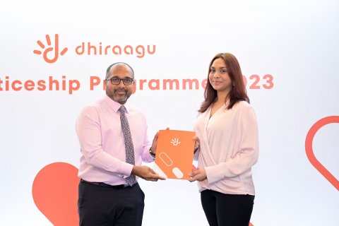 Dhiraagu apprenticeship program ninmi 13 meehakah certificate dheefi 