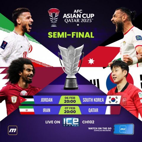 Asian cup ge semi final match thah medianet in!