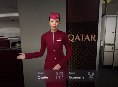 Dhuniyeyge enme furathama AI cabin crew Qatar Airways gai!