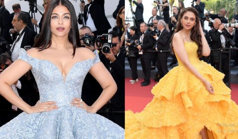 Mi aharuge Cannes Festival gai Aishwarya aai Aditi fennaane!