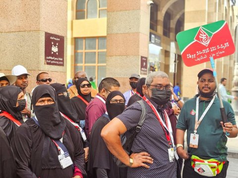 ދިވެހި ހައްޖުވެރިން މަދީނާގައި