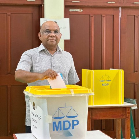 އެމްޑީޕީގެ ގައުމީ މަޖްލީހުގެ ބައި- އިލެކްޝަންސްގެ ވޯޓުލުން