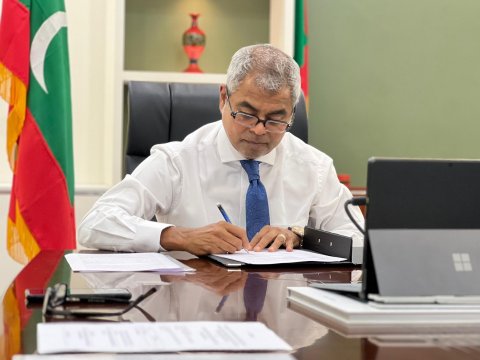 Fenaai narudhamaa nizaamu harudhanaa kurumah Turkey aa eku eh MOU ehgai soi koffi 