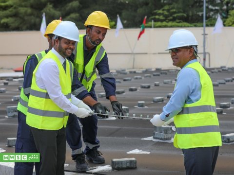 Hulhumale gai 10,000 ton ge fen rakkaa kurevey thaangee eh behettumuge massakai fashaifi