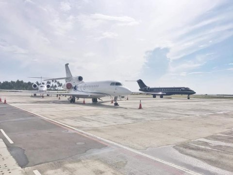 Runway bodu kurumah fahu Maafaru airport bainalaguvaamee dhathuru thakah alun hulhuvaalaifi