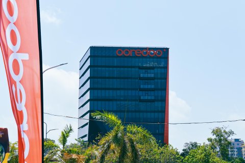 Ooredoo ge midhiya quarter ge saafu faidhaa bodu thanun dhashah hingajje